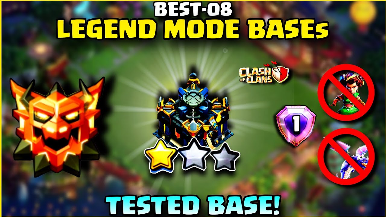 BEST-08 Best TH17 LEGEND BASE LINKS at +5300 Trophies in 2025 | Clash of Clans Base Layouts