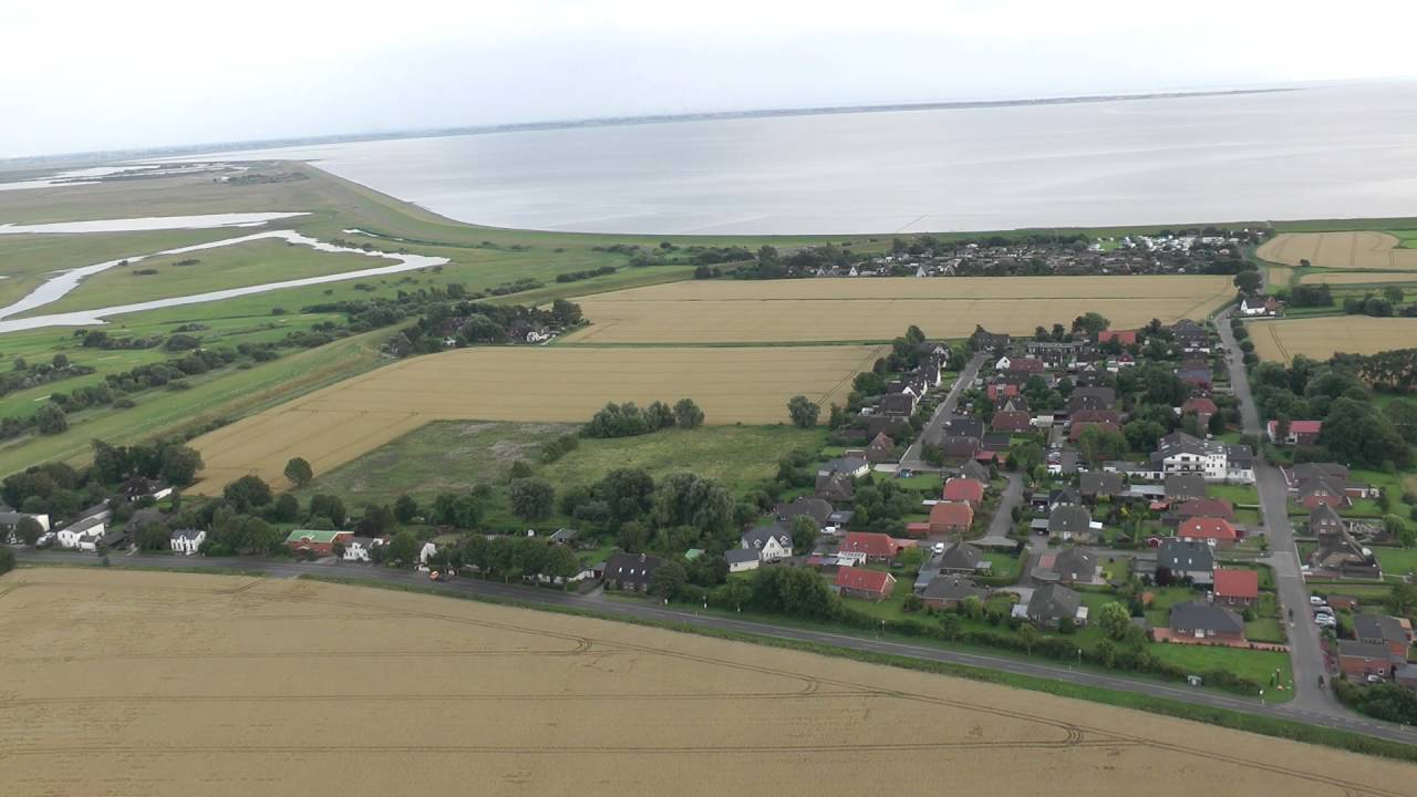 Ballonfahrt von zu Hause &ndash; B&uuml;sum-Nordermeldorf  27. Juli 2016