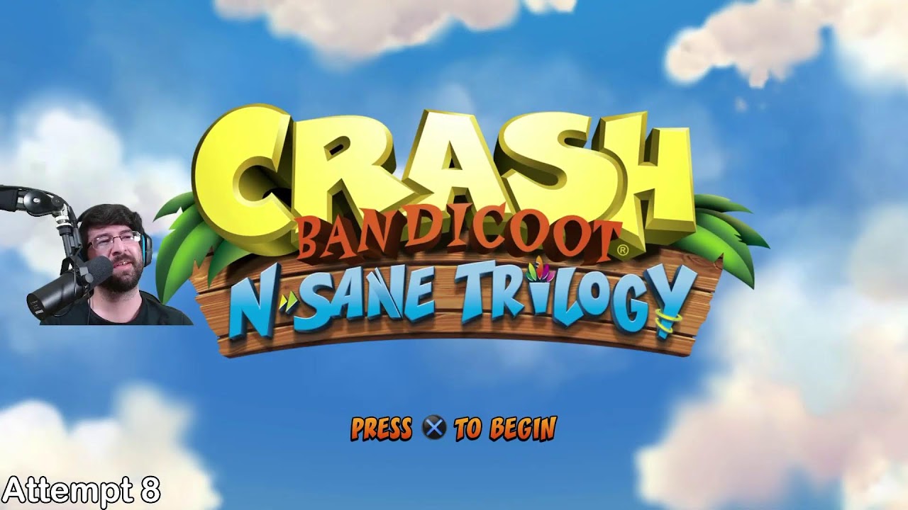 Crash Bandicoot - One Life Challenge Part 1 (2/2)