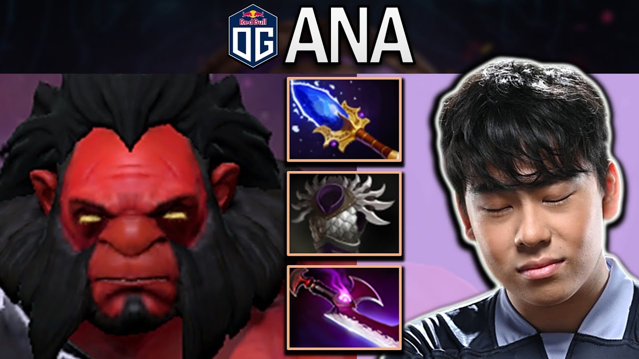OG.ANA SMURF AXE WITH AGHANIMS-SHADOW BLADE - DOTA 2 7.31 GAMEPLAY