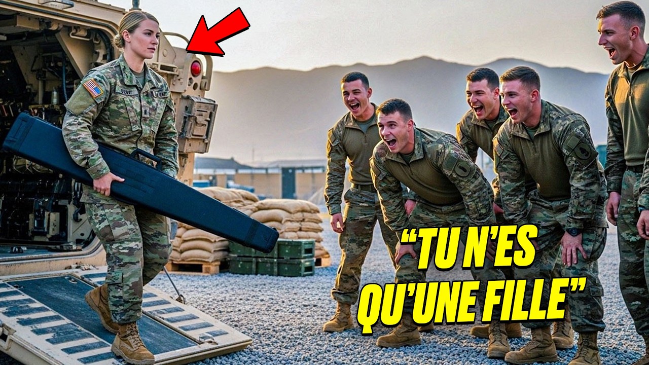 « Juste une fille ? » ricanaient-ils — jusqu’à ce que son fusil de précision tienne la ligne
