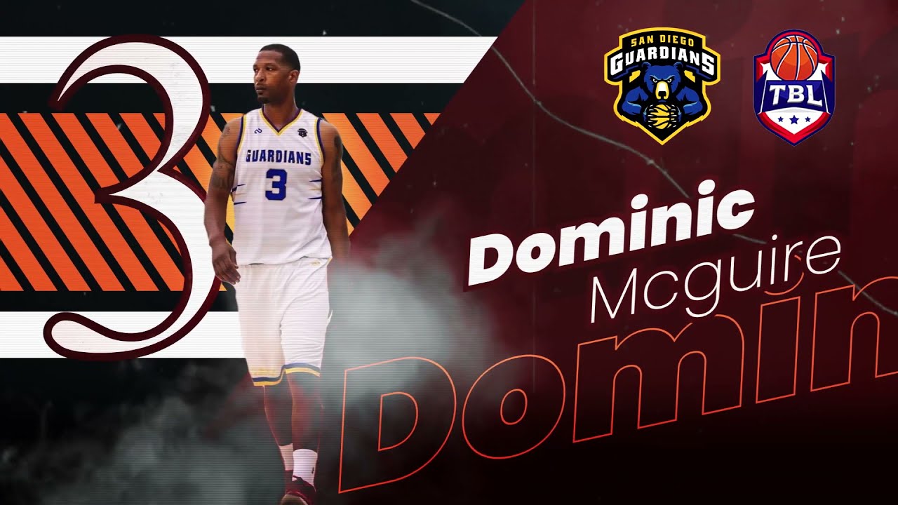 Dominic Mcguire  || USA TBL || San Diego Guardians