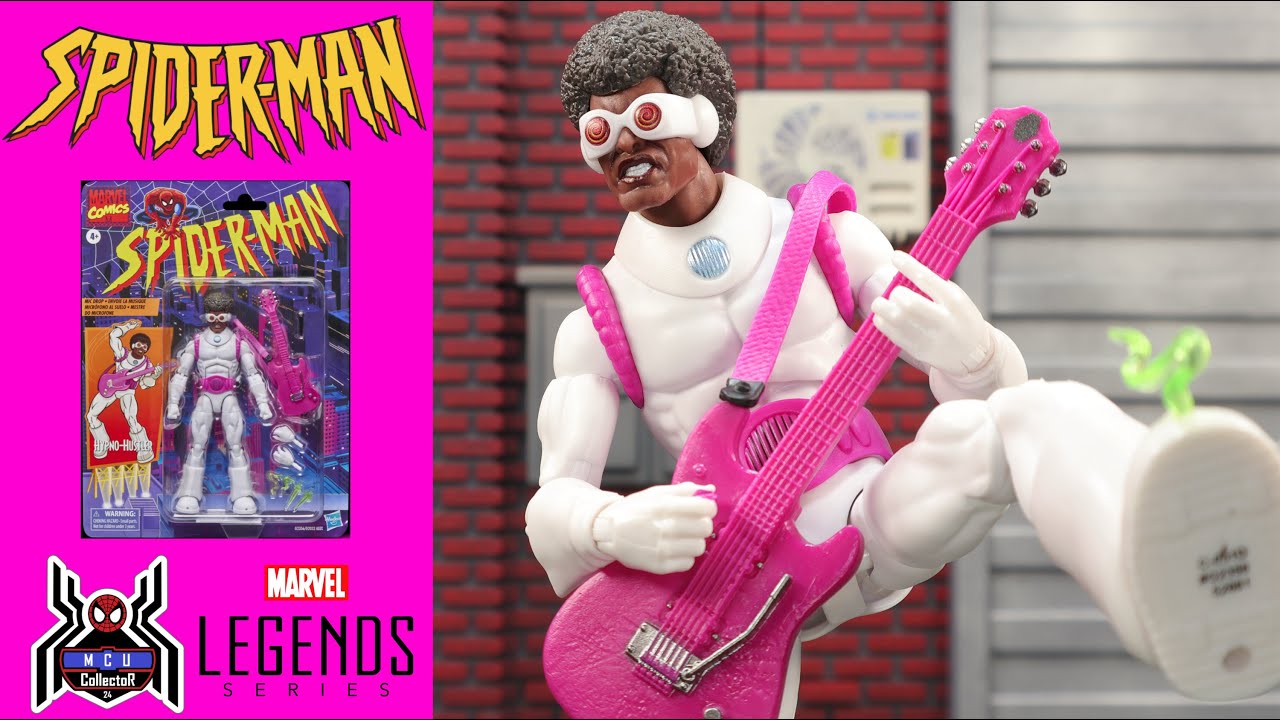 Marvel Legends HYPNO-HUSTLER Retro Spider-Man Cardback Wave Figure Review