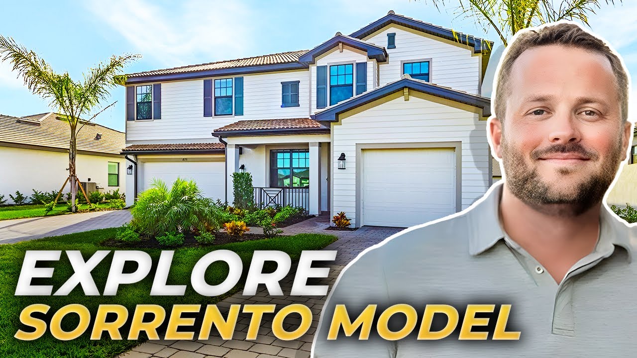 ESTERO FL: VERDANA VILLAGE | Tour of the SORRENTO MODEL | Estero Florida Is the Place to Live!