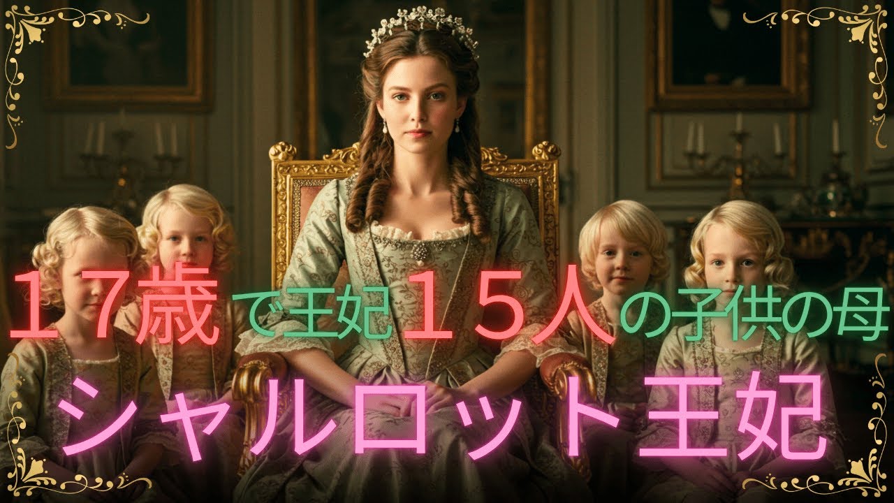 ブリジャートンでは描かれない「シャルロット王妃」の本当の姿
