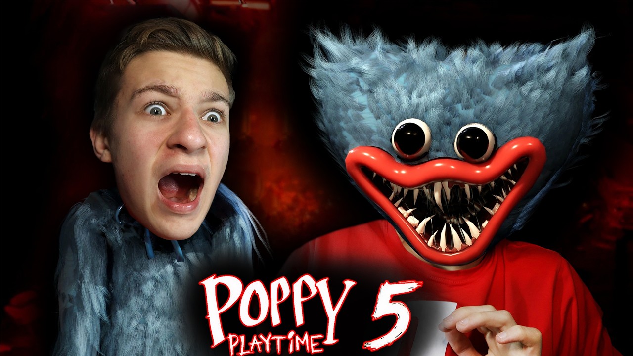 Я стал ХАГГИ ВАГГИ!!!  Поппи Плейтайм глава 5 Poppy Playtime Chapter 5 4K 4К