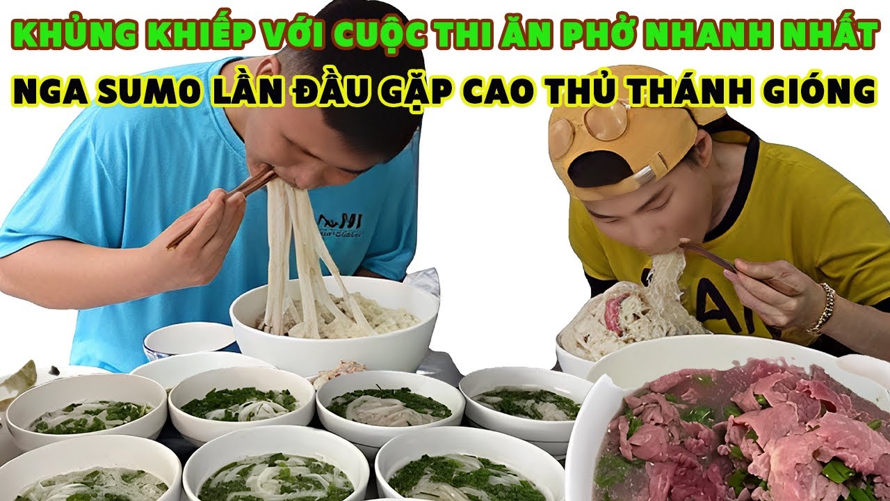 TRỜI ƠI LẦN ĐẦU NGA SUMO ĐẤU VỚI THÁNH ĂN CÓ BIỆT DANH ...THÁNH GIÓNG & CÁI KẾT VÔ CÙNG CHẤN ĐỘNG...