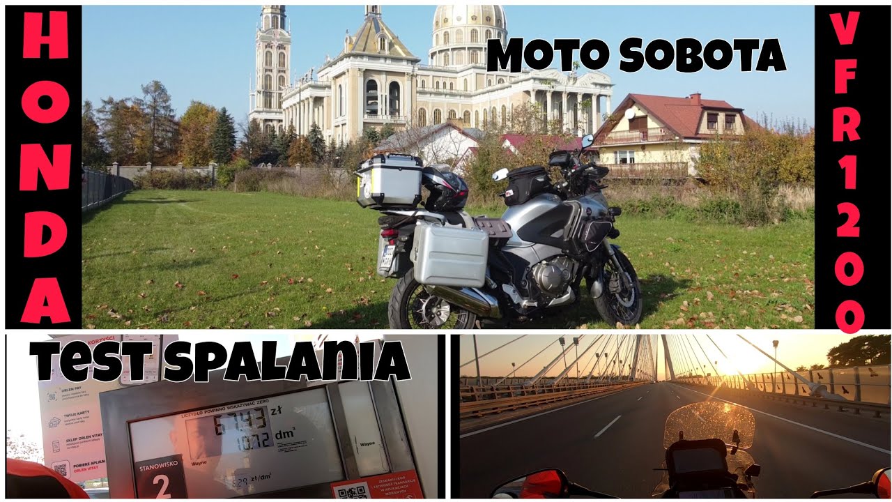 Honda VFR 1200, test spalania, Moto Sobota Licheń