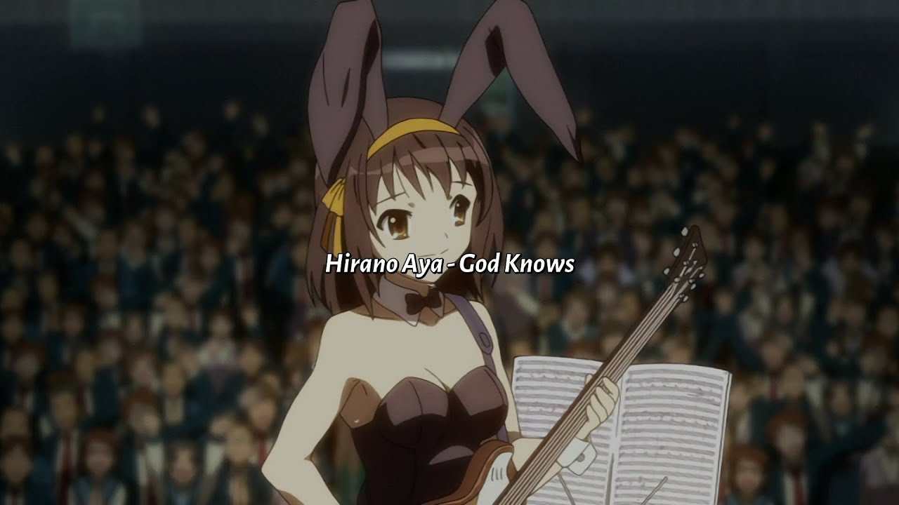 Hirano Aya - God Knows || Haruhi Suzumiya no Yuuutsu Insert Song || Sub. Español y Letra