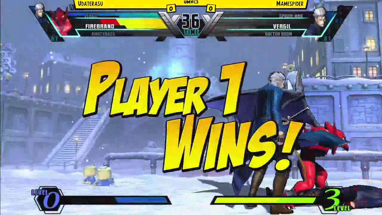 UMVC3 Mamespider vs Udaterasu