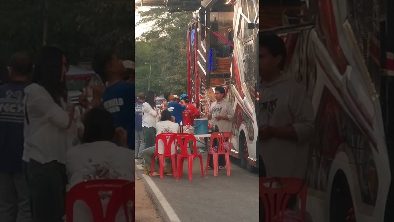 รถแห่ทีมออ​ดิโอ​ No.4 บ้านดงม่วง​ ต. สำโรง​ อ. นาเชือก​ จ. มหาสารคาม​ (เสียง​สด)​ | BRAVE Excavator 