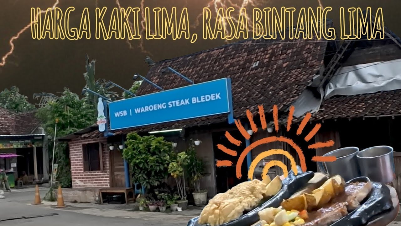 WAROENG STEAK BLEDEK MADIUN WAJIB KALIAN COBA‼️ DARI LUAR SEPI DI DALAM FULL SEAT