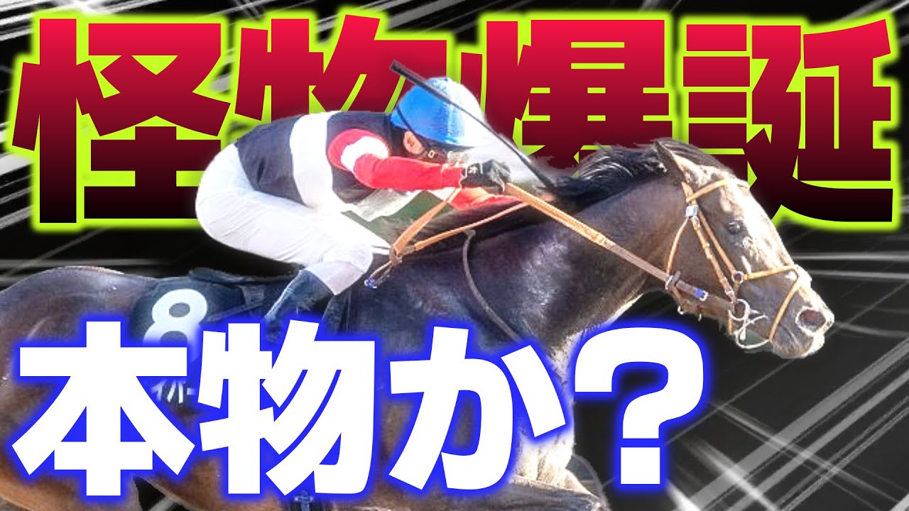 【怪物爆誕？】クロフネの記録を超えた異才、その正体
