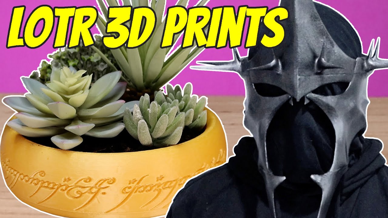 Lord of the Rings 3D Printing Ideas
