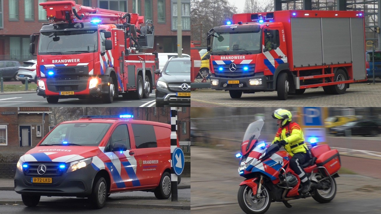 [PRIMEURS/BIJZONDER] Brandweer, Politie-[Onopvallende] en Ambulances met spoed in Den haag!