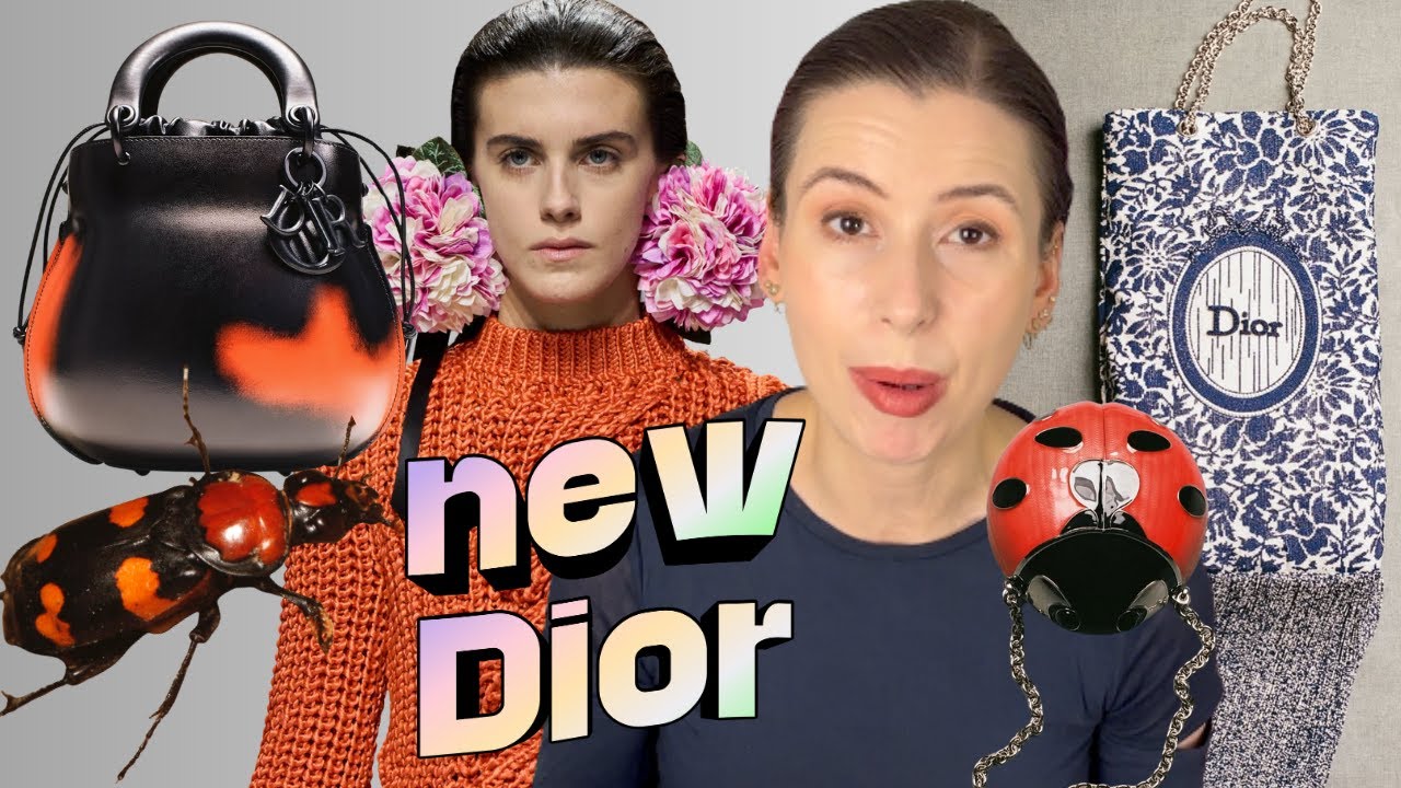 Сумки с показа высокой моды Dior весна-лето 2026: переосмысленная модель Lady Dior, шелковый клат...