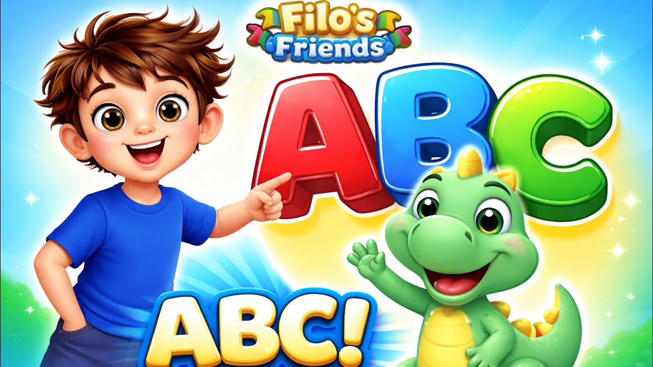 KinderLieder - ABC lernen Deutsch 🔤 | Buchstaben lernen für Kinder (3–5 Jahre)