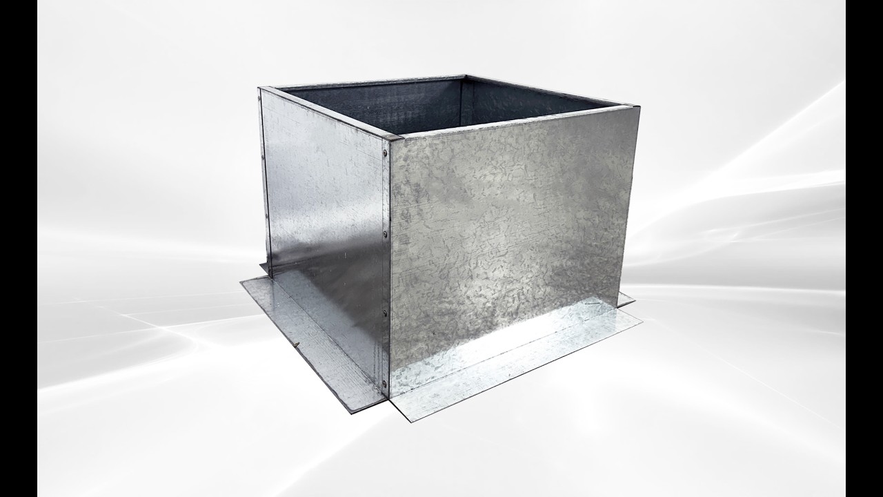 Restaurant kitchen Hood --Fan Blower port Restaurants Hood flat curb 24x24x20E