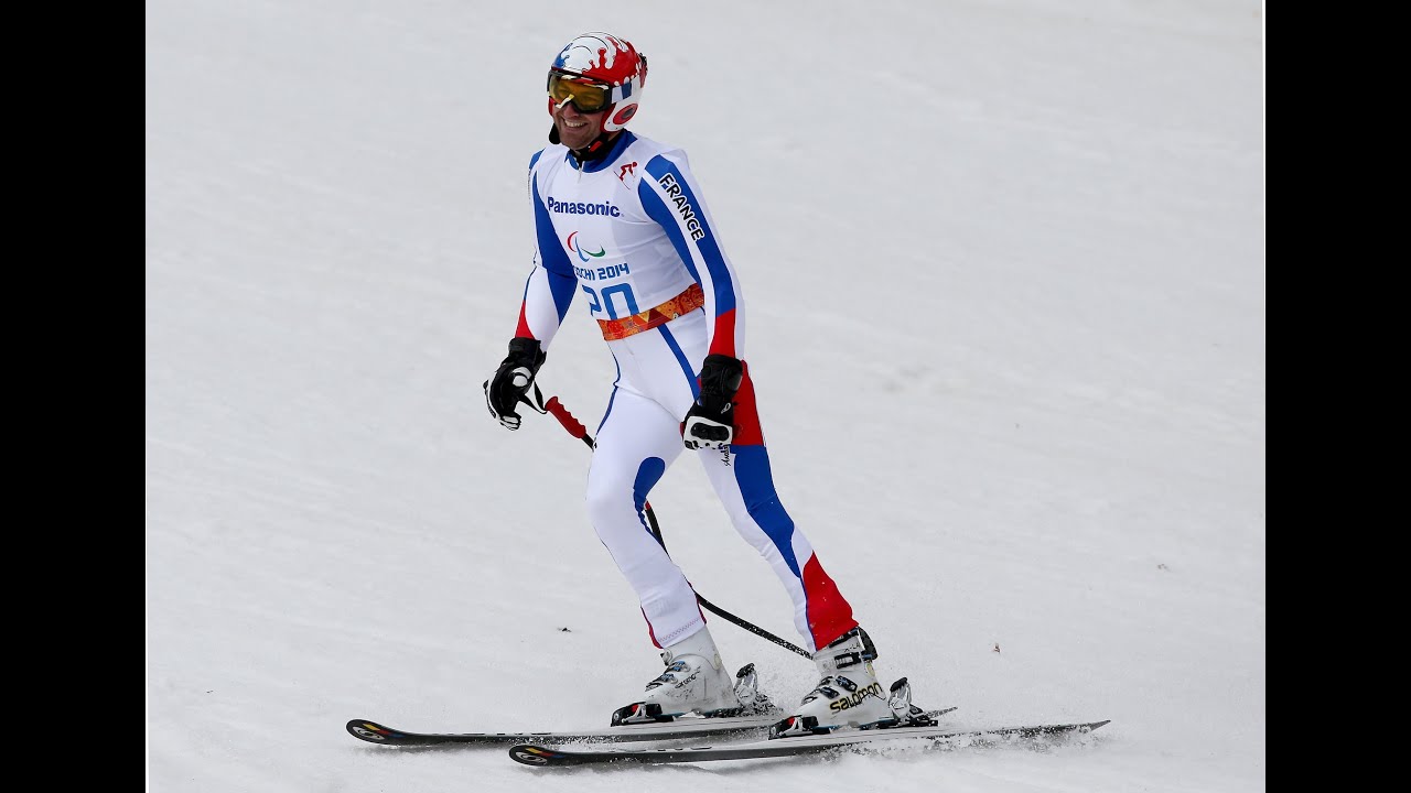 Romain Riboud | Men's super-G standing | Sochi 2014 Paralympic Winter Games