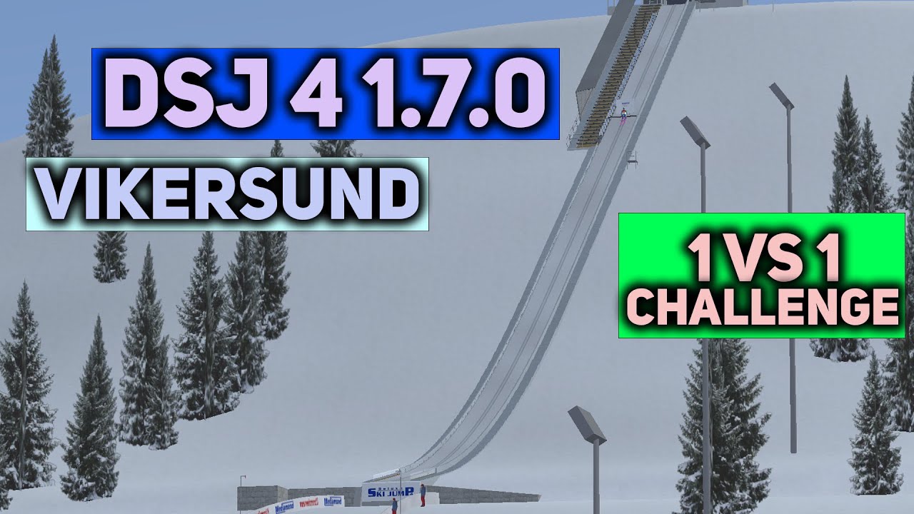 DSJ4 1.7.0 UTRUDNIONE 1 VS 1 VIKERSUND CHALLENGE / Szychu vs @Szymciu
