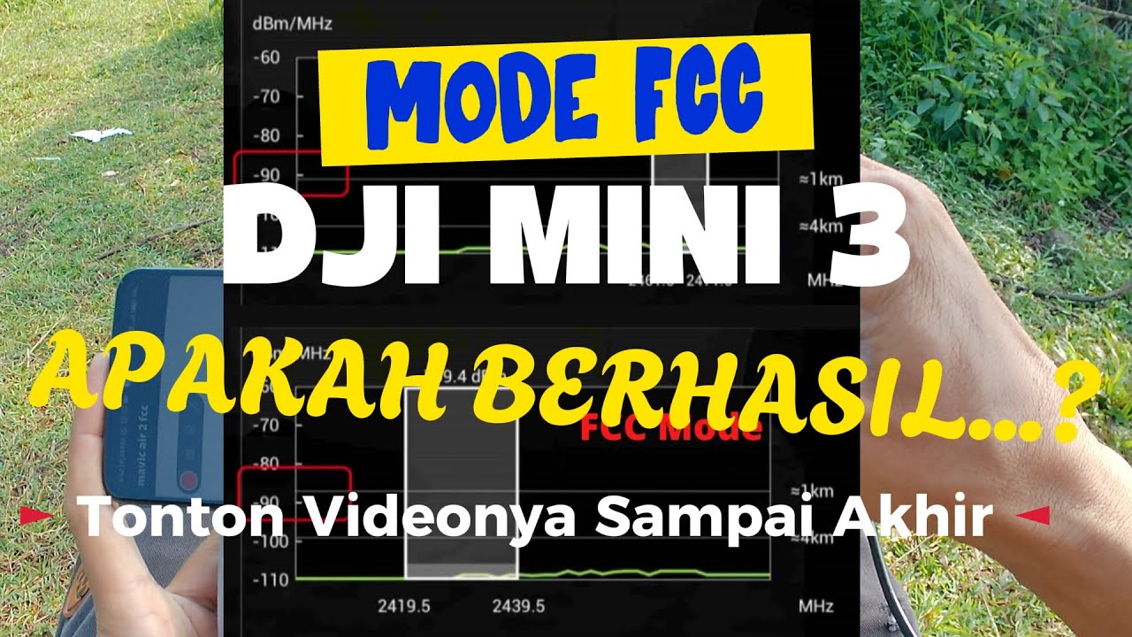 HACK MODE FCC DJI MINI 3 || LANGSUNG TEST LONG RANGE DI AREA PADAT INTERFRENSI || APAKAH BERHASIL??