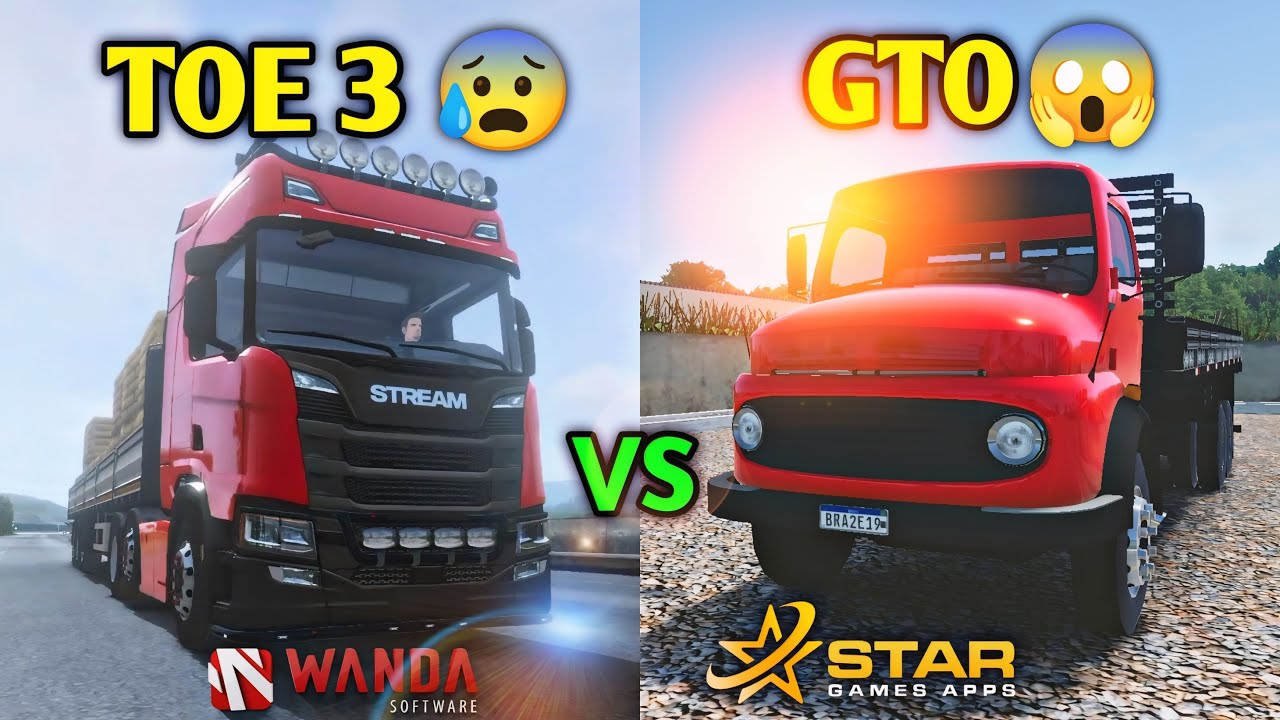 🚚Best Comparison Between Global Truck Online with Truckers of Europe 3 🏕 | Truck Gameplay