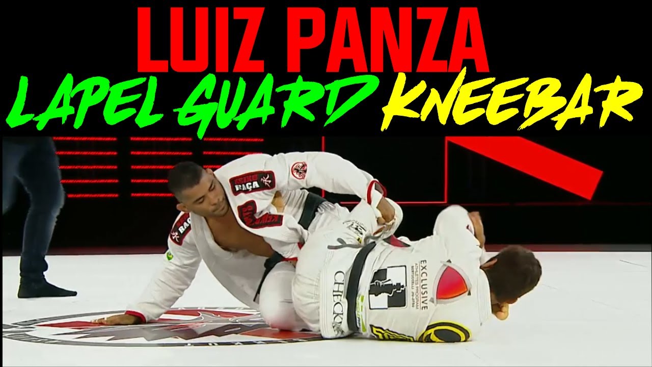 LUIZ PANZA Lapel Guard Knee Bar Submission BREAKDOWN
