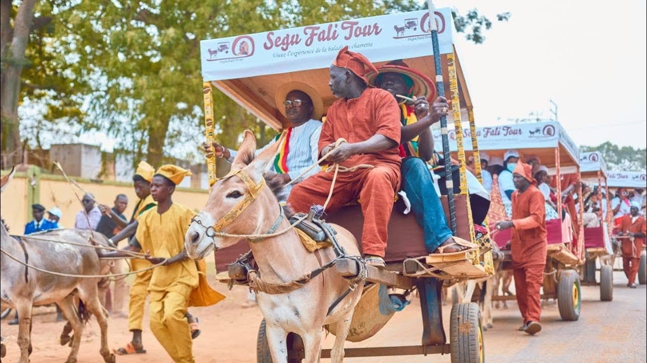 SEGOU FALI TOUR : Balade en charrette au Festival sur le Niger 2025 | SegouArt2025