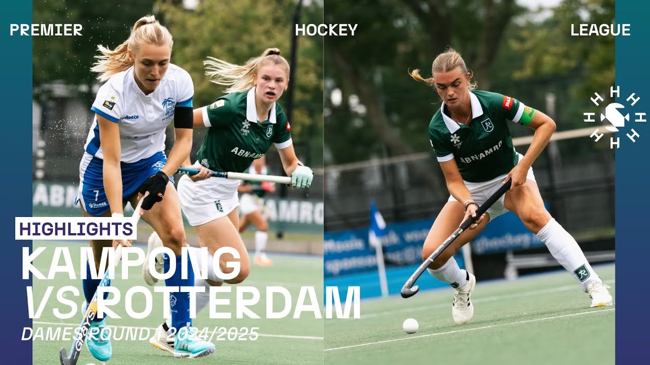 Kampong - Rotterdam 🏑 Tulp Hoofdklasse Dames ‘24/’25 RONDE 1 | Samenvatting