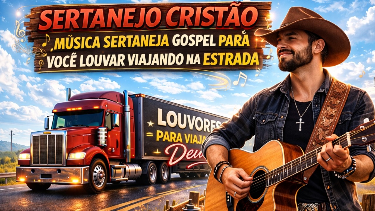 OS MELHORES SERTANEJOS CRISTÃO PARA OUVIR ENQUANTO DIRIGE COM DEUS
