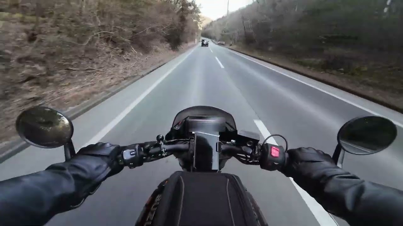 GSX-8TT　納車後走行　排気音のみ