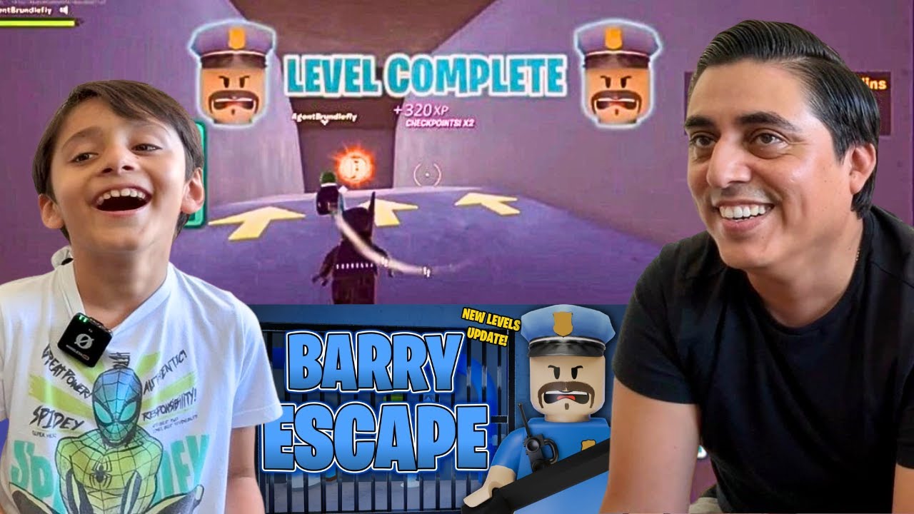 How to get out of Barry's Escape? A Fortnite game! SO FUN!