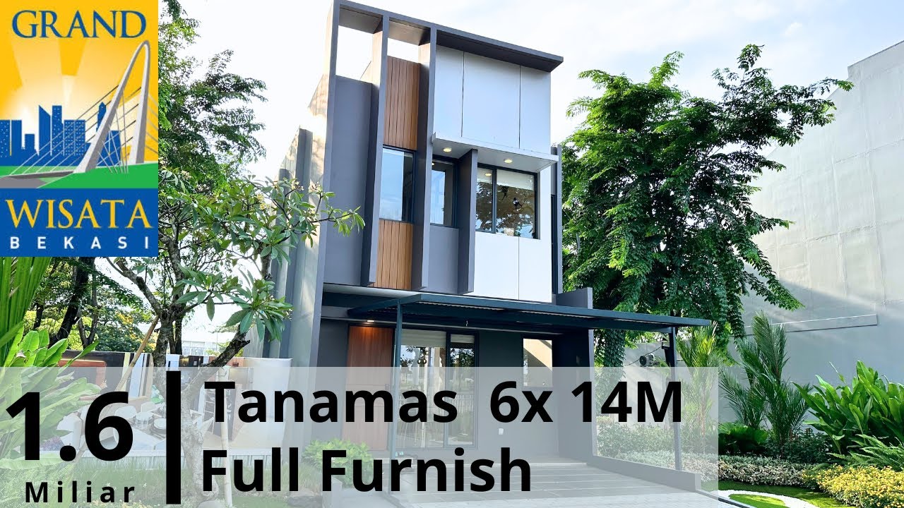 Rumah Impian di Tanamas Grand Wisata Bekasi | Desain Modern, Smart Home, Dekat Mall Living World