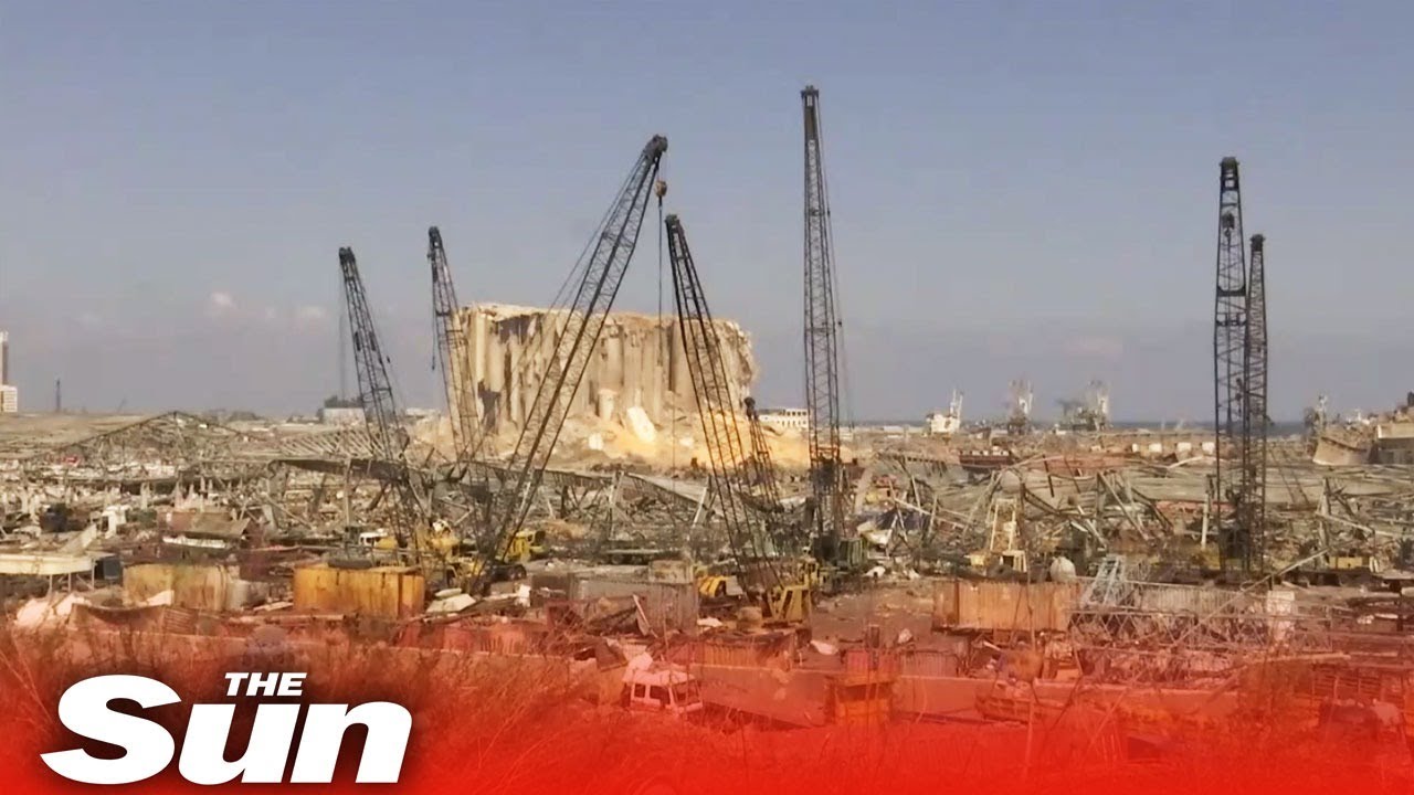Live: View of Beirut port second day after massive blast in Lebanon