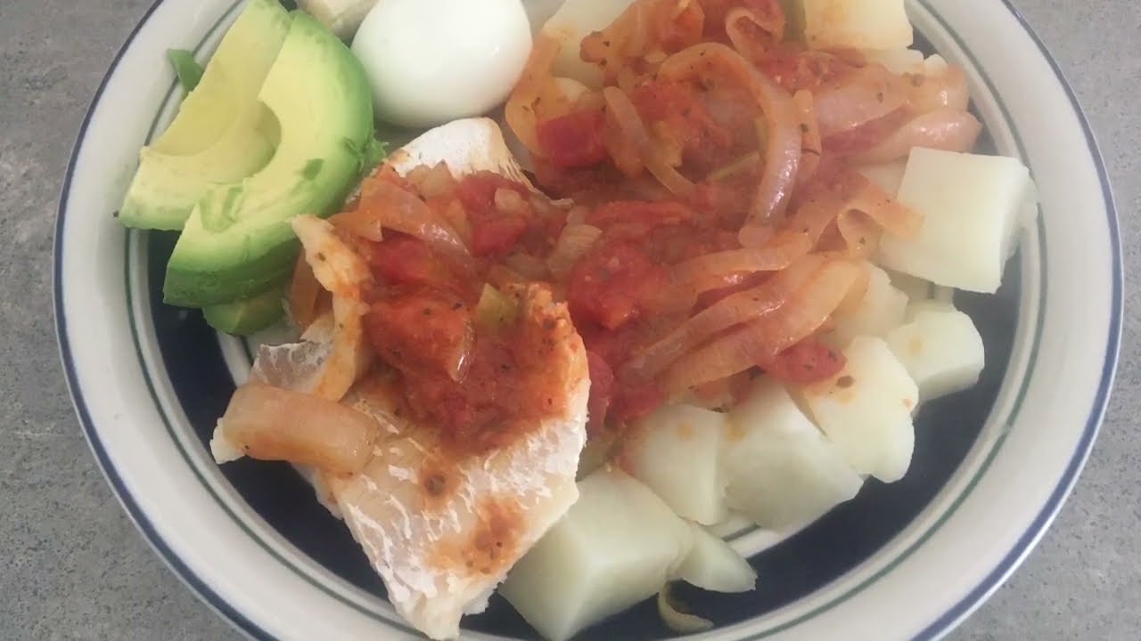 Delicious Bermuda 🇧🇲 Style Cod Fish & Potato Breakfast 😋
