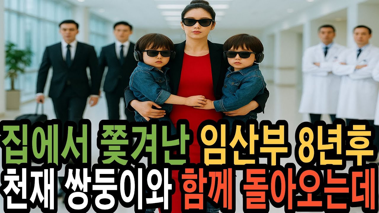 집에서 쫓겨난 임산부 8년후 천재 쌍둥이와 함께 돌아오는데 미국에서 성공하고 자신을 버린 집안이지만 시아버지 수술하여 살리는
