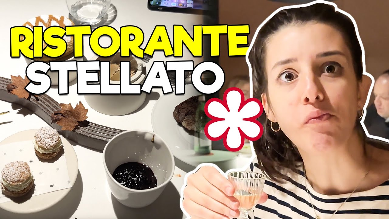 MANGIAMO per la PRIMA VOLTA in un RISTORANTE STELLATO ⭐️