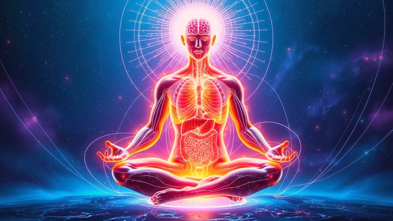 432hz + 528hz + 963hz - Stress and Anxiety | Spiritual Awakening, Whole Body Renewal