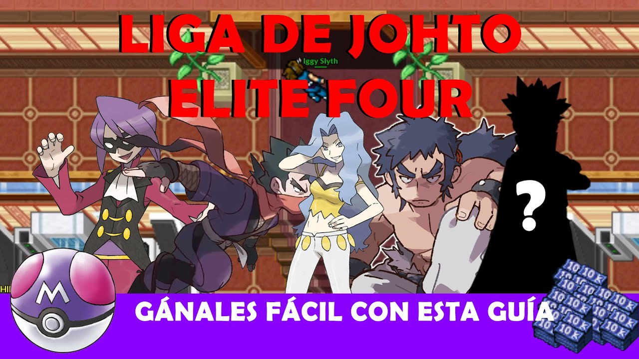Pokéxgames | Domina la Liga de Johto: Guía COMPLETA para vencer al Elite Four!
