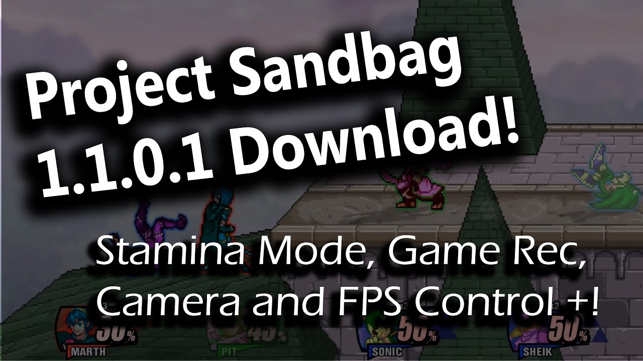 Project Sandbag 1.1.0.1: Stamina Mode, Game Recording and More! (SSF2 Beta Mods!)