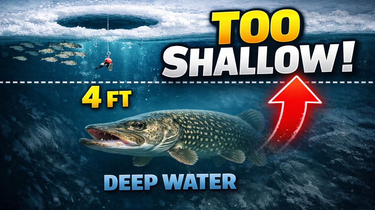 Why You're Fishing in the WRONG Water Under The Ice