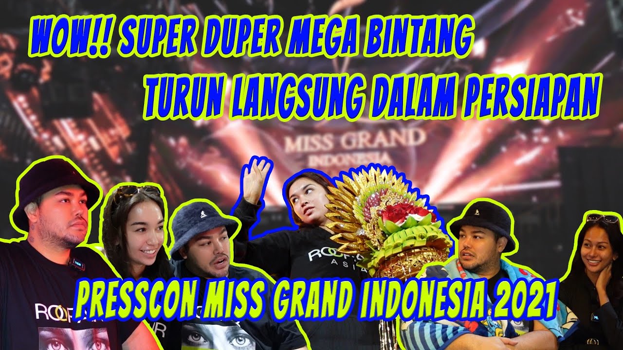 SERUNYA PERSIAPAN PRESS CONFERENCE MISS GRAND INTERNATIONAL 2021!!!