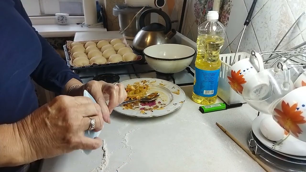 Дубль 2( пирожки)...удались!