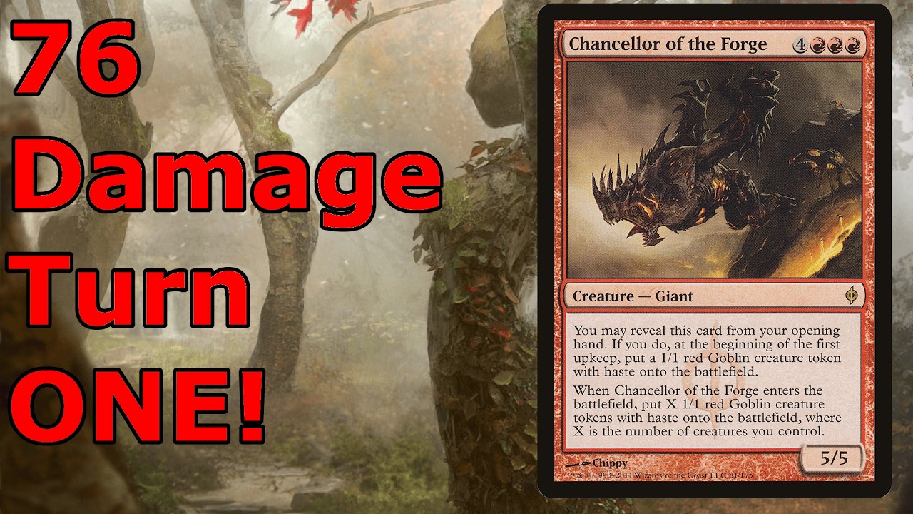 THIS AGGRO DECK KILLS IN A SINGLE HIT!  Blazing Shoal Aggro Legacy MTG
