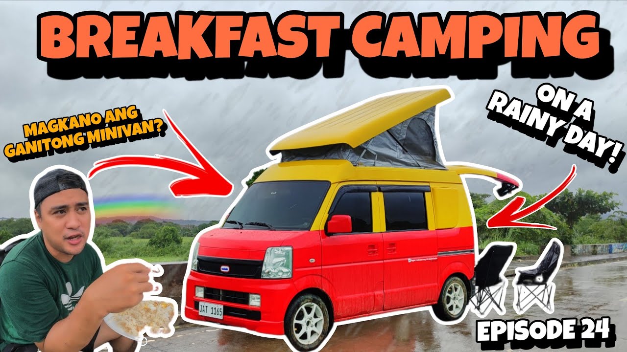 MINIVAN -BREAKFAST CAMPING|CAMPER VAN|SUZUKI EVERYWAGON|KEI CAR|DA64V|SHEEPVLOGS