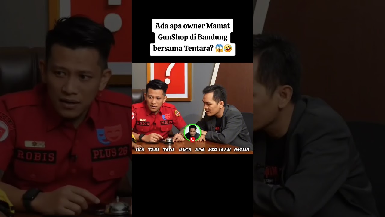 Mamat GUNSHOP SUDAH SEMAKIN MENJAMUR !! OWNERNYA LAGI DI BANDUNG BERTEMU TENTARA ❓❓#mamatalkatiri