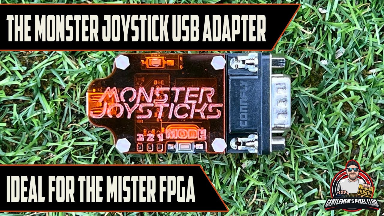 The Monster Joystick USB Adapter - Ideal for the MiSTer FPGA