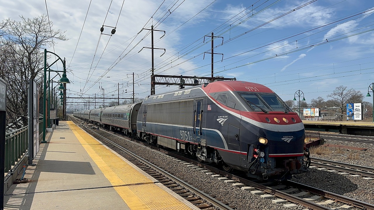 Amtrak HHPC Cab Car Conversion No. 9751 Enters Revenue Service! (3/30/26)
