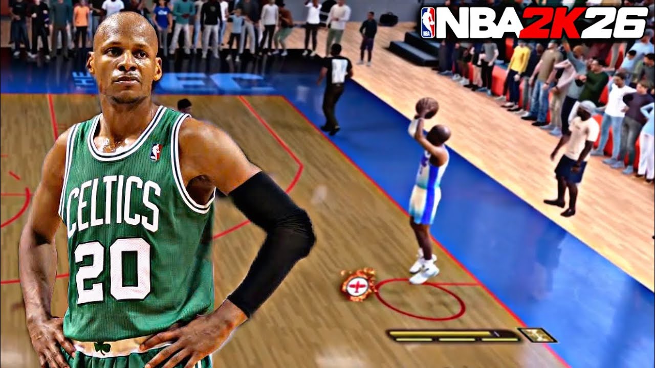 This RAY ALLEN BUILD w/ 99 3 BALL & CONTACT DUNKS is UNREAL on NBA 2K26! BEST SHOOTING GUARD 2K26