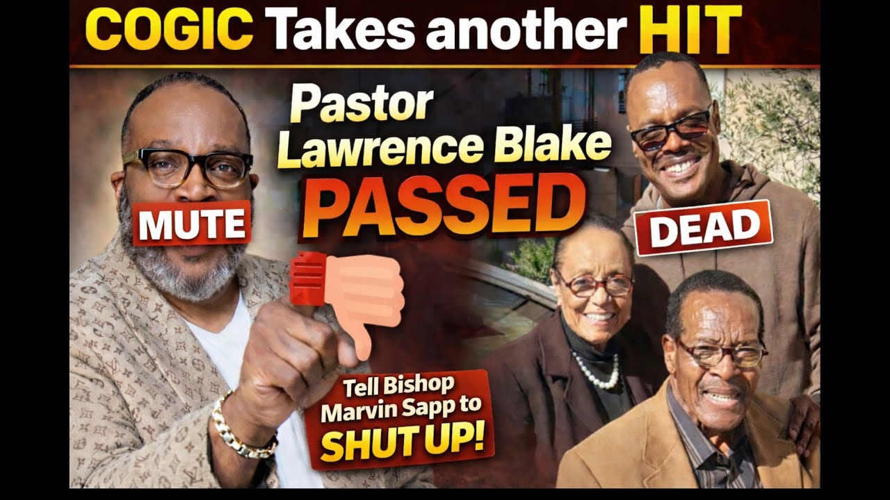 COGIC Takes another HIT, Lawrence Blake, Passed, Marvin Sapp SHUT UP RUDE